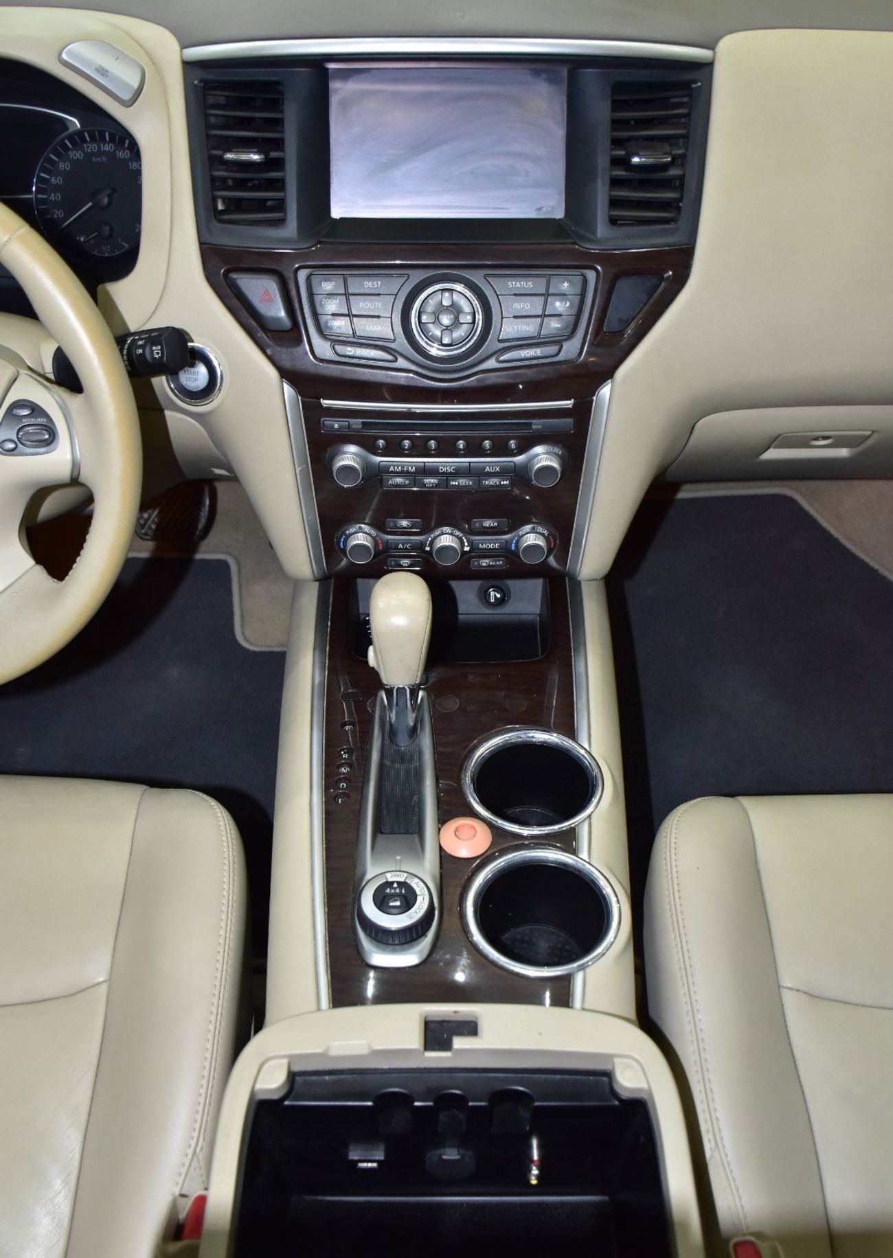 Nissan Pathfinder EXCELLENT DEAL for our Nissan Pathfinder SV 4WD ( 2015 Model ) in White Color GCC Specs