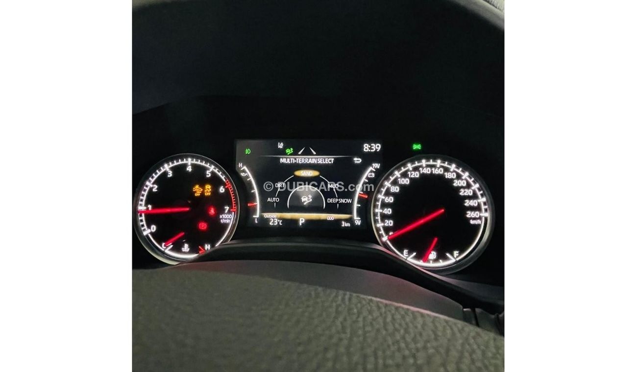 Toyota Land Cruiser VXR BLACK/RED