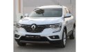 Renault Koleos RENAULT KOLEOS 2018 Full option  WHITE GCC 2.0 EXCELLENT CONDITION WITHOUT ACCIDENT