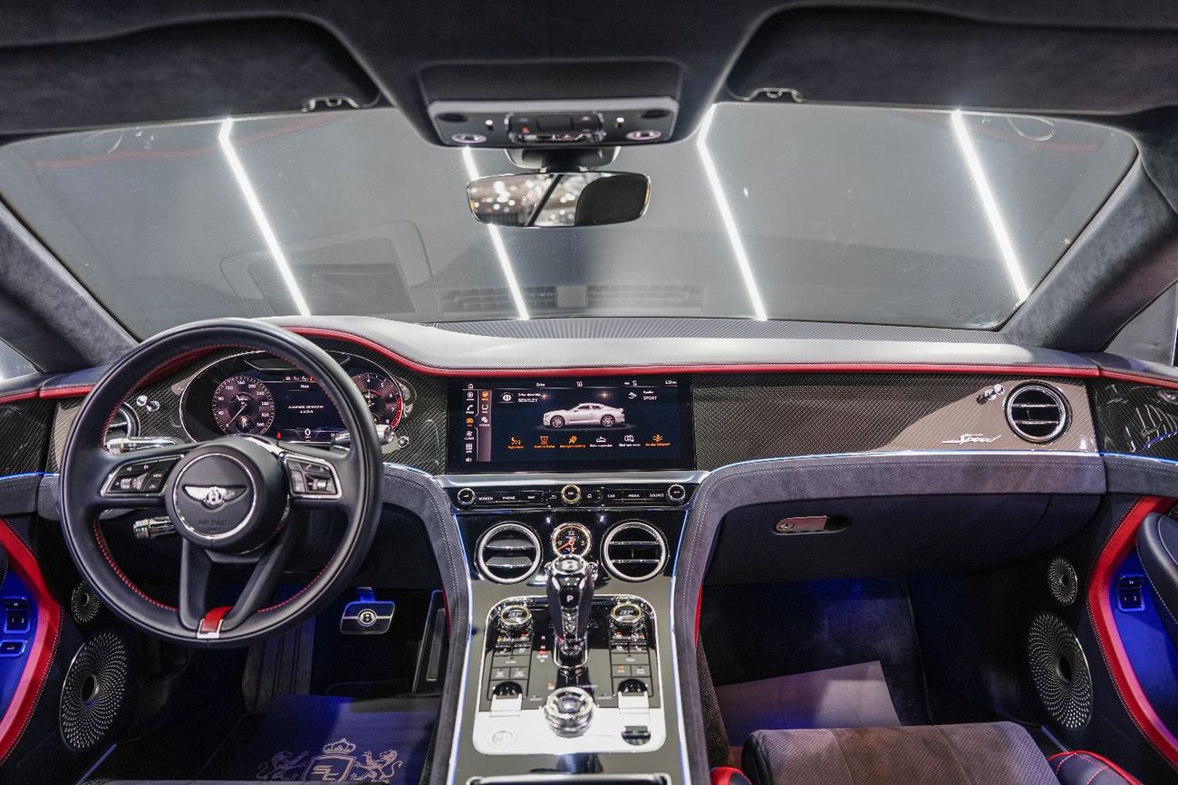 Bentley Continental GT Speed 6.0L (650 HP) Carbon Kit, Bang N Olufsen, Rotating Display, Dealer Warranty!!