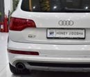 Audi Q7 EXCELLENT DEAL for our Audi Q7 S-Line 40TFSi Quattro ( 2015 Model ) in White Color GCC Specs