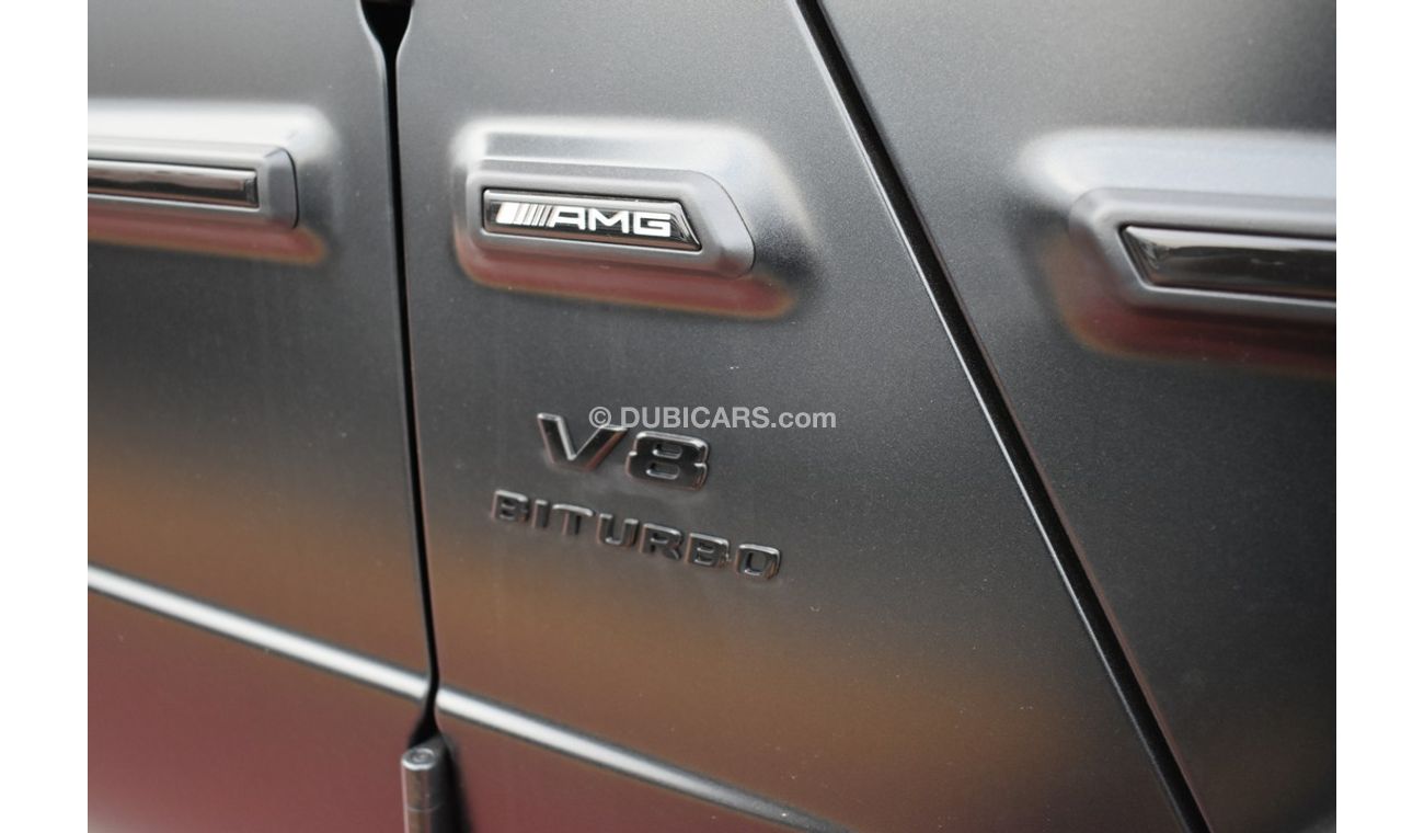 Mercedes-Benz G 63 AMG BLK ED. - 4L V8 - MATT BLK_RED - EURO SPEC - MY22 (LOCAL OFFER)