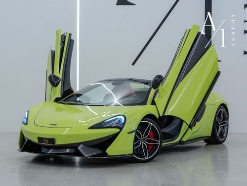 McLaren 570S 2018 Mclaren 570s Spider, With Mclaren Warranty, Full Service History, Excellent Condition,GCC Spec