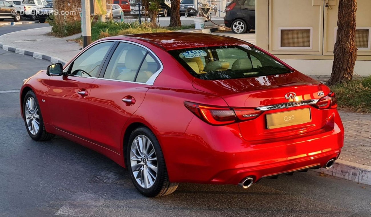 إنفينيتي Q50 3.0L Turbo V6 2019 0Kms GCC Full Option