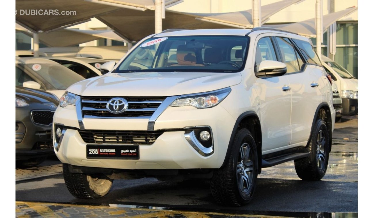 Toyota Fortuner Toyota Fortuner 2018 GCC No. 2 in excellent condition without accidents, very clean from inside and