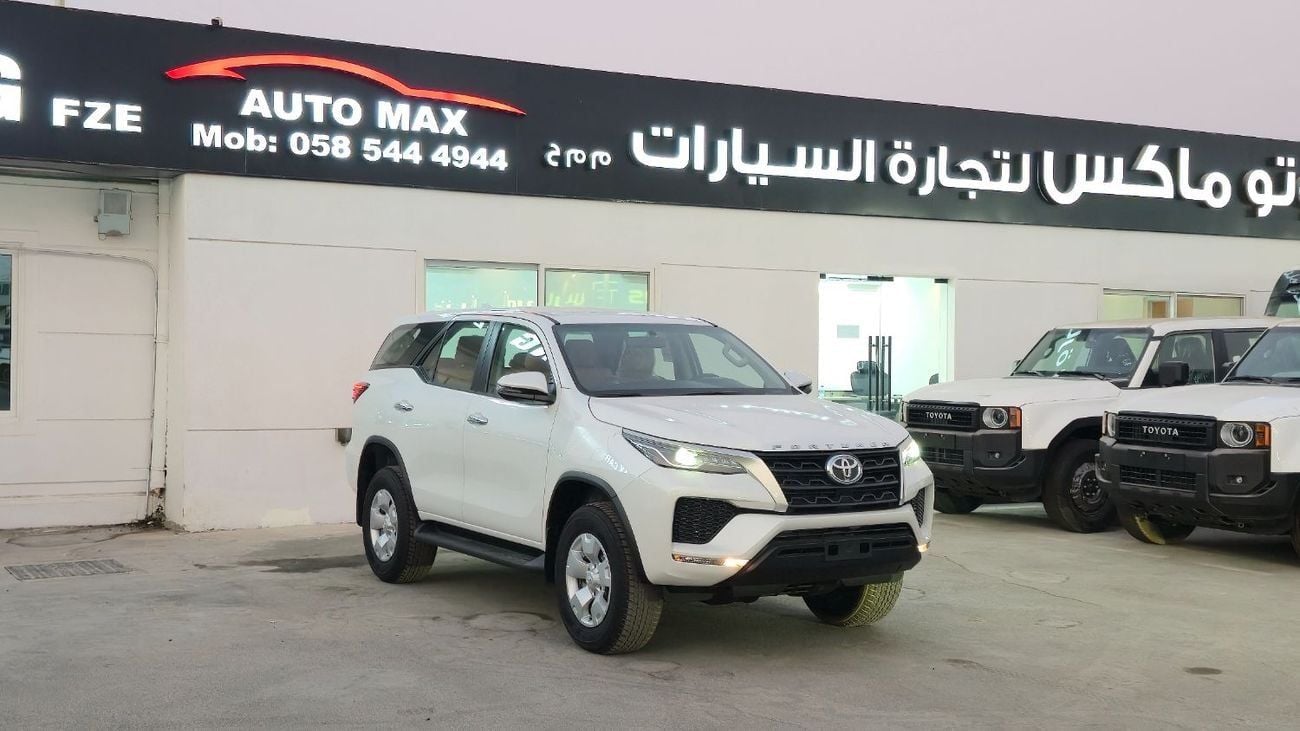 Toyota Fortuner 2.7L EXR TOYOTA FORTUNER 2.7L AT  E-WHITE-2025