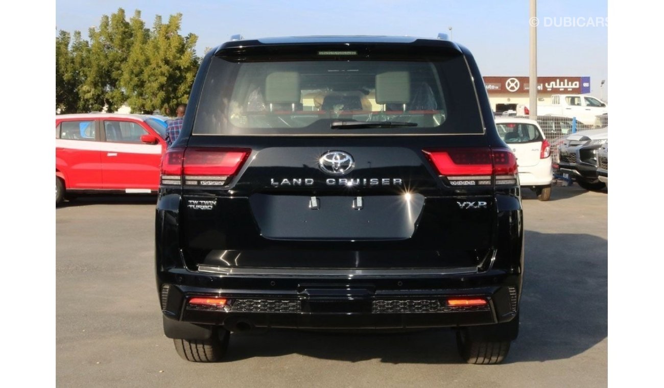 Toyota Land Cruiser SPECIAL DEAL LC 300 3.3L VXR-Z DSL WITH SPECIAL BLACK/RED INTERIOR REAR ENTERTAINMENT EXPORT ONLY