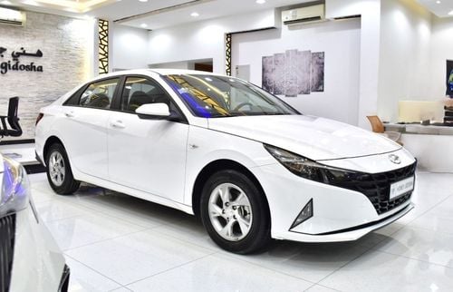 هيونداي إلانترا EXCELLENT DEAL for our Hyundai Elantra ( 2023 Model ) in White Color GCC Specs