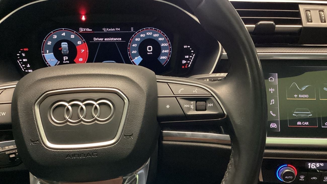 أودي Q3 1.4 35 TFSI S TRONIC ADVANCED PROG BLACK | شامل الضمان | 0 ﺪﻔﻋﺓ ﺃﻮﻟﻯ