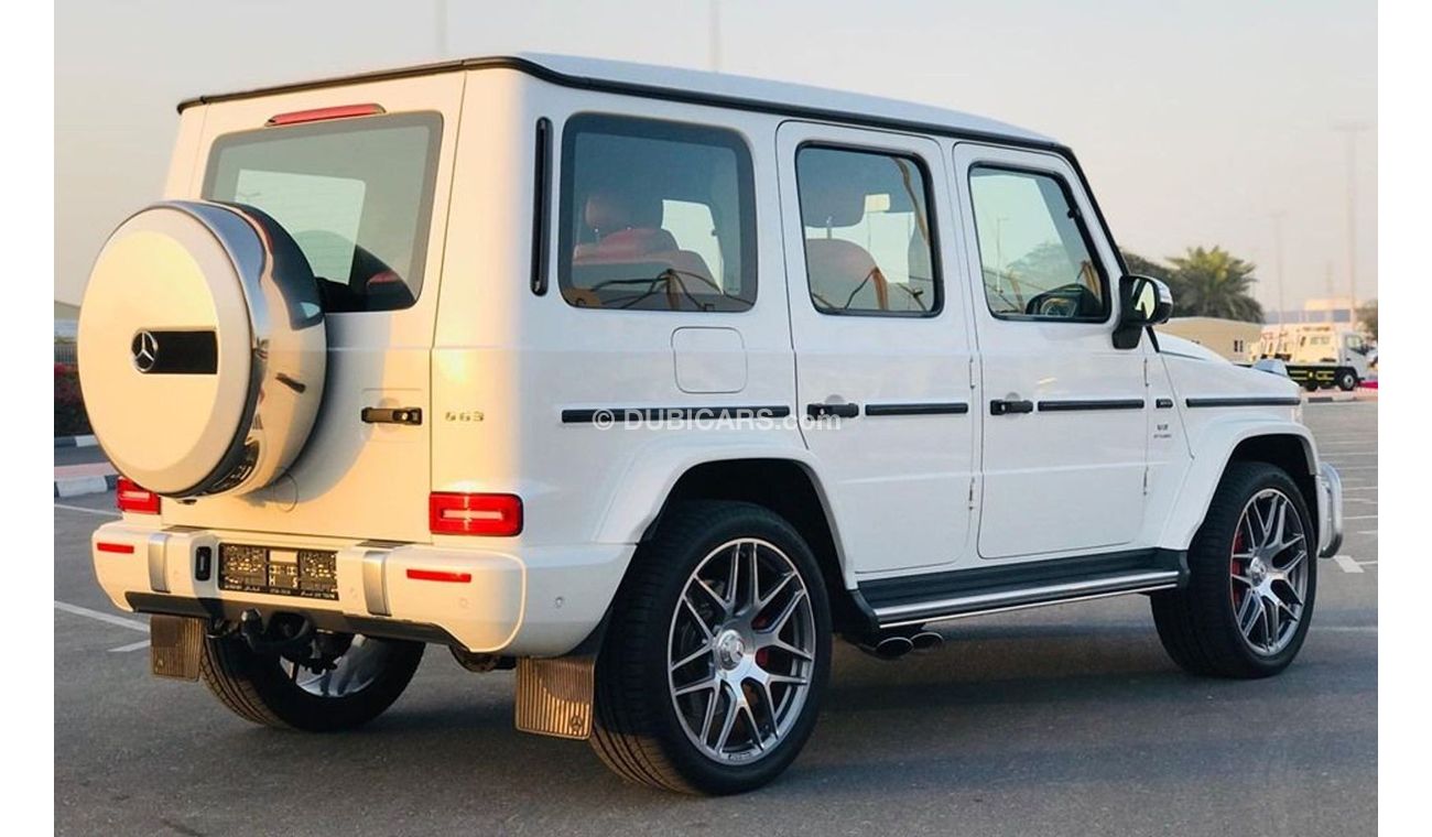 Mercedes-Benz G 63 AMG Pearl White