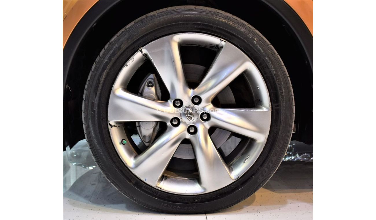 Infiniti FX50 EXECELLENT DEAL for our Infiniti FX50 S 2009 Model!! in Orange Color! GCC Specs