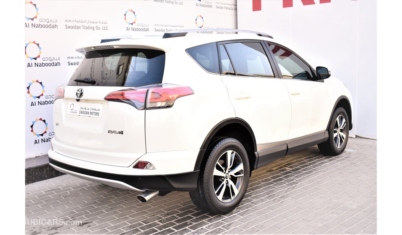 Toyota RAV4 VX 2.4L 2017 GCC FULL OPTION LEATHER SUNROOF NAVIGATION