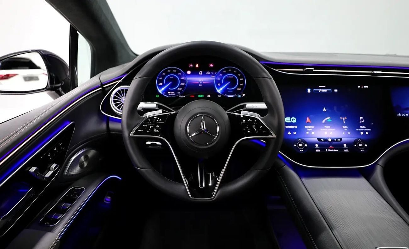 مرسيدس بنز EQS 580 4MATIC EQS 580 | 2 Years Warranty + Free Registration | 2022 Model | Fully electric | Ref#A013237