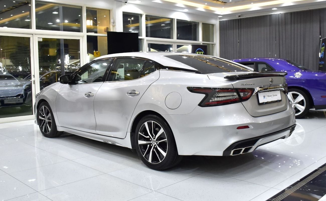 نيسان ماكسيما SV EXCELLENT DEAL for our Nissan Maxima SV ( 2021 Model ) in Silver Color American Specs
