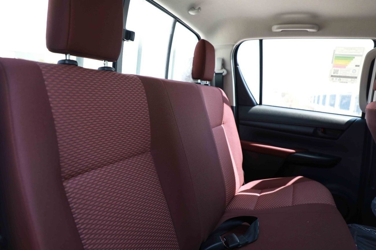 Toyota Hilux 2025 TOYOTA HILUX DLX 2.7 - WHITE inside MAROON | Export Only