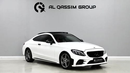 مرسيدس بنز C 300 C300 Coupe | 2200 Monthly | Free Insurance + Registration | 2 Years Warranty Ref#F344600