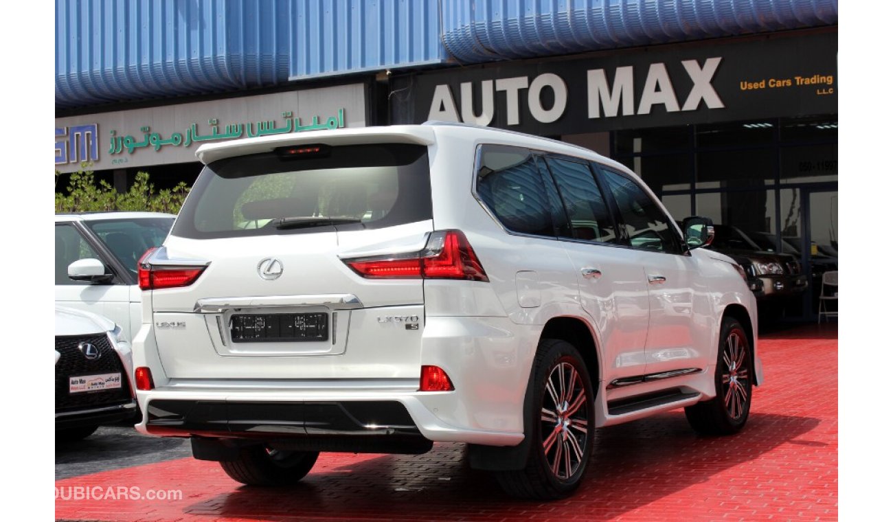 لكزس LX 570 (2018) SPORT GCC, UNDER WARRANTY