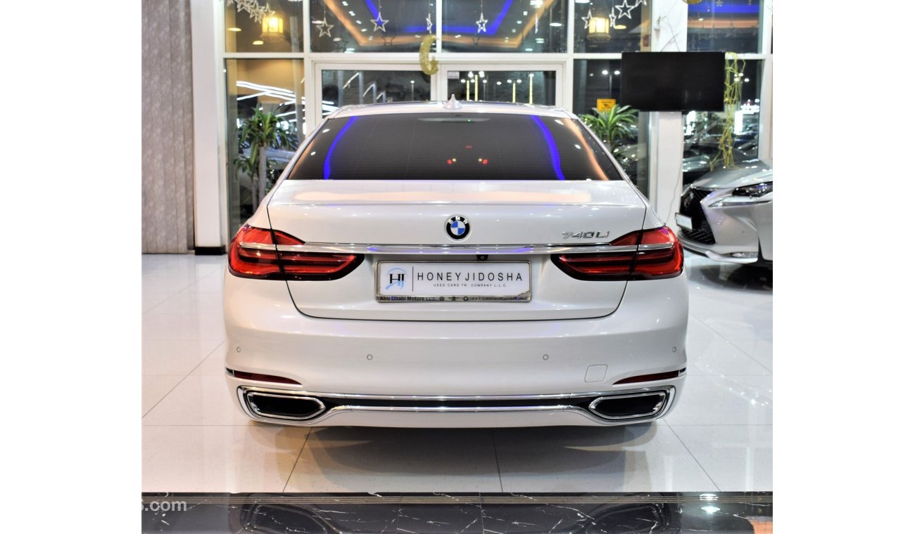 بي أم دبليو 740 ONLY 90,000KM! BMW 740Li 2016 Model! White Color GCC Specs