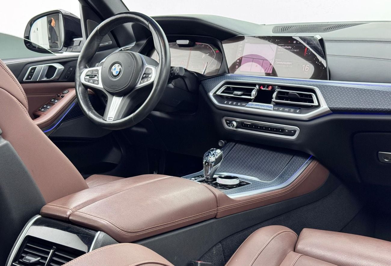 بي أم دبليو X5 40i M Sport 3.0L 2021 BMW X5 xDrive40i M-Sport Hamann Kit, BMW Warranty, BMW Service History, GCC