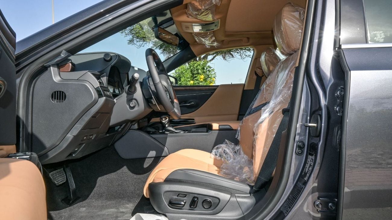 لكزس ES 350 ECTAGR036 - 2025 Lexus ES 350 Luxury - 3.5L Petrol Auto - With Panoramic Rf - Sonic Chrome with Tan 