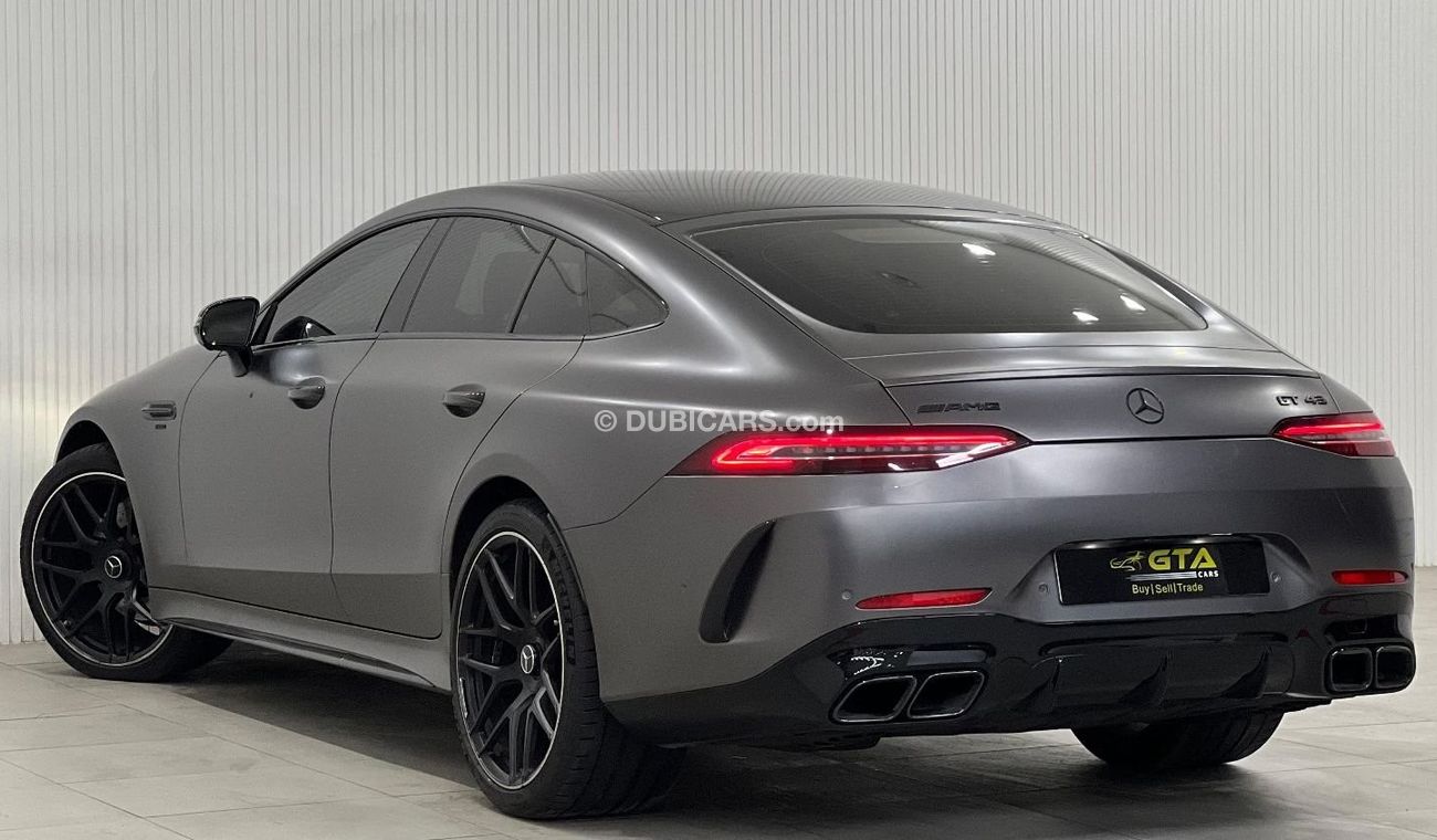 Mercedes-Benz AMG GT 43 2019 Mercedes Benz GT43 AMG 4Matic, OCT 2024 MB Warranty + Service Pack, Low Kms, GCC