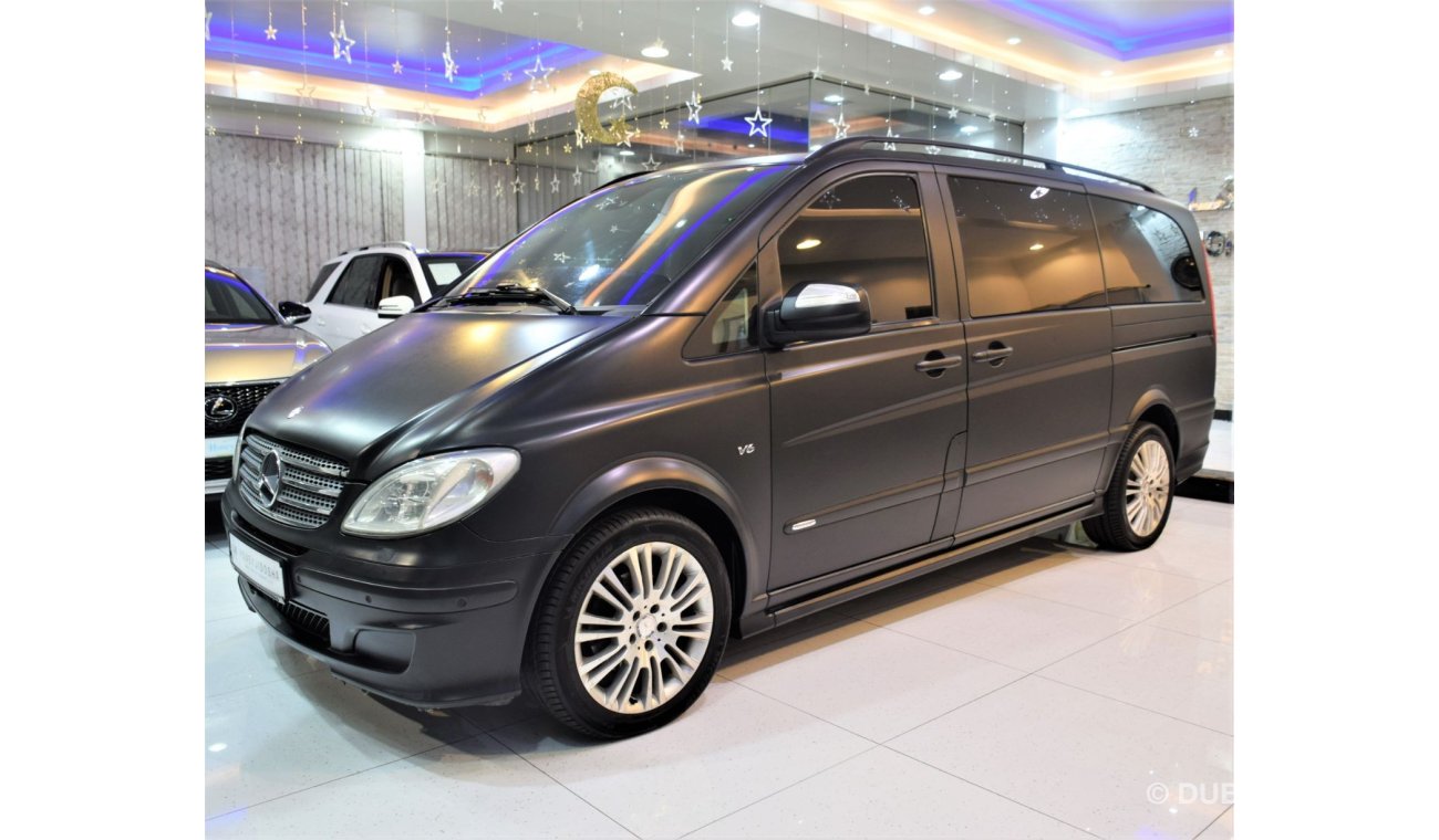 Mercedes-Benz Viano EXCELLENT DEAL for our Mercedes Benz Viano 3.5 X-Clusive 2010 Model!! in Matte Black Color! GCC Spec