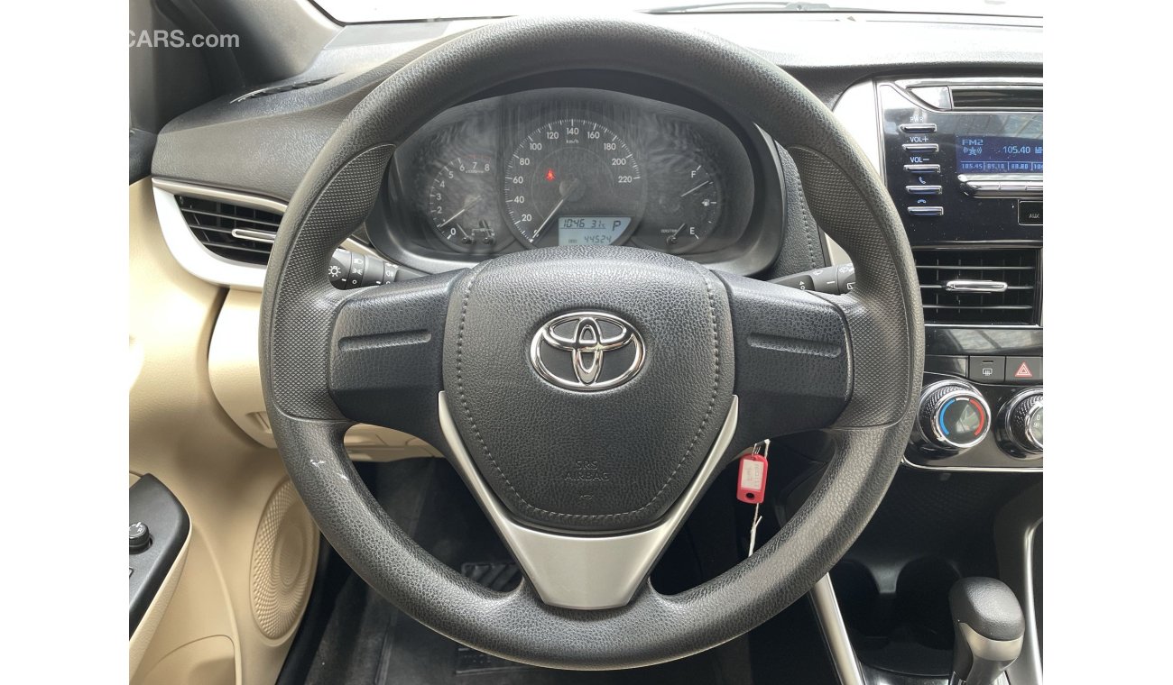 Toyota Yaris 1.3L | SE|  GCC | EXCELLENT CONDITION | FREE 2 YEAR WARRANTY | FREE REGISTRATION | 1 YEAR FREE INSUR