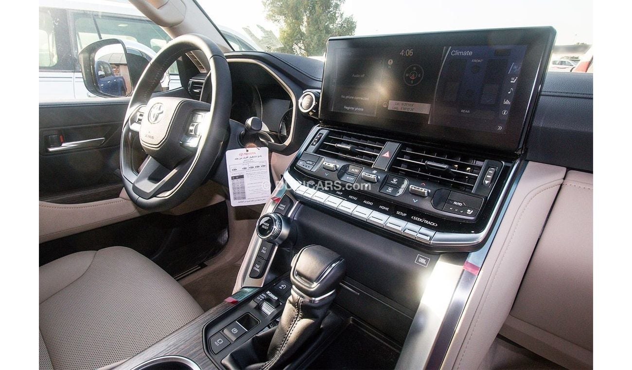 تويوتا لاند كروزر 2022 Toyota Land Cruiser 3.5L V6 AT Turbo VX AERO S | Export Only
