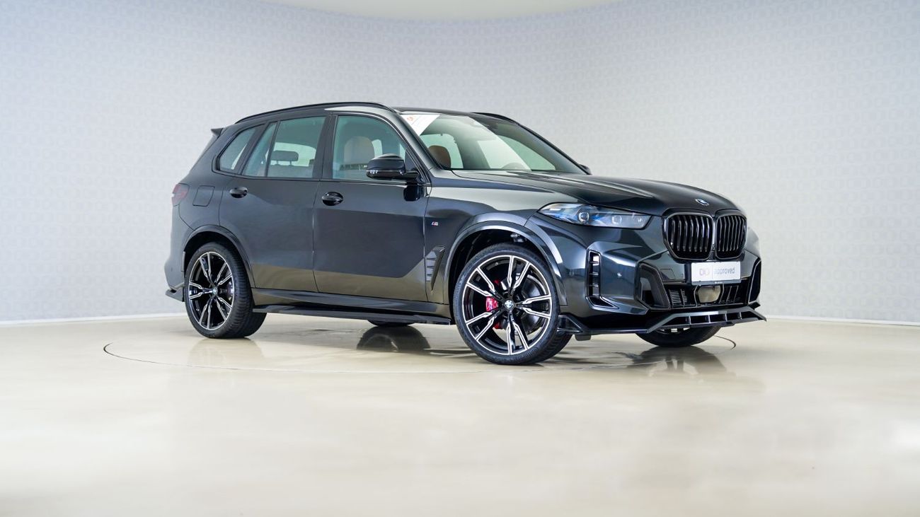 BMW X5 40i M Sport 3.0L | AED 5,647 PM | Warranty November 2027- Service November 2028 | GCC