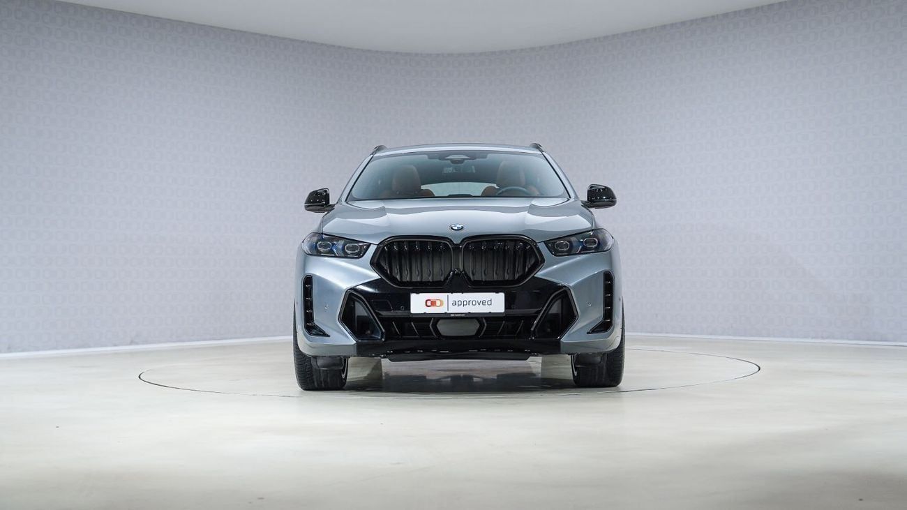 BMW X6 40i M Sport 3.0L | AED 4,624 PM | Warranty Sept-2027 | GCC