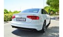 Audi A4 - 3.0 TURBO - ZERO DOWN PAYMENT - 1,550 AED/MONTHLY - 1 YEAR WARRANTY