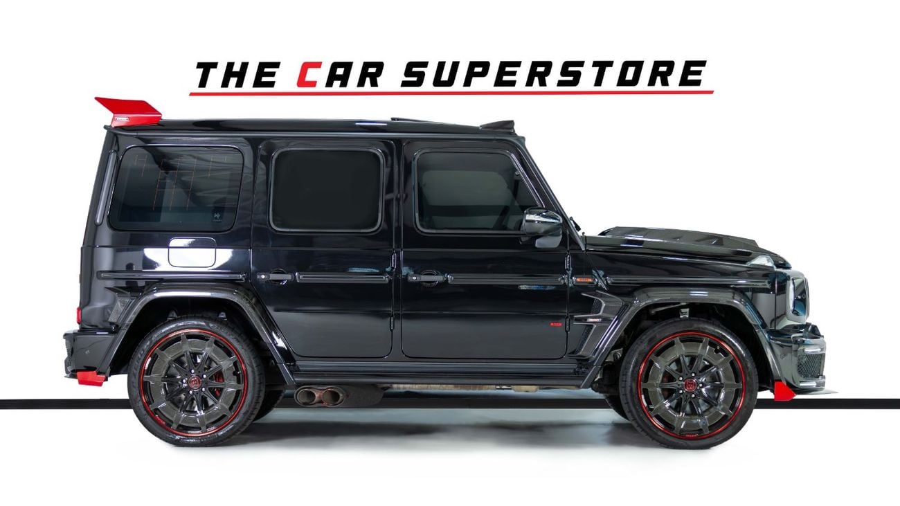 BRABUS 900 - Mercedes-AMG G 63 Brabus 900 Rocket Kit-Masterpiece Interior Black With Red Accents-Full Carbon