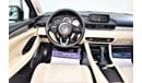 Mazda 6 AED 1299 PM 2.5L S GCC DEALER WARRANTY