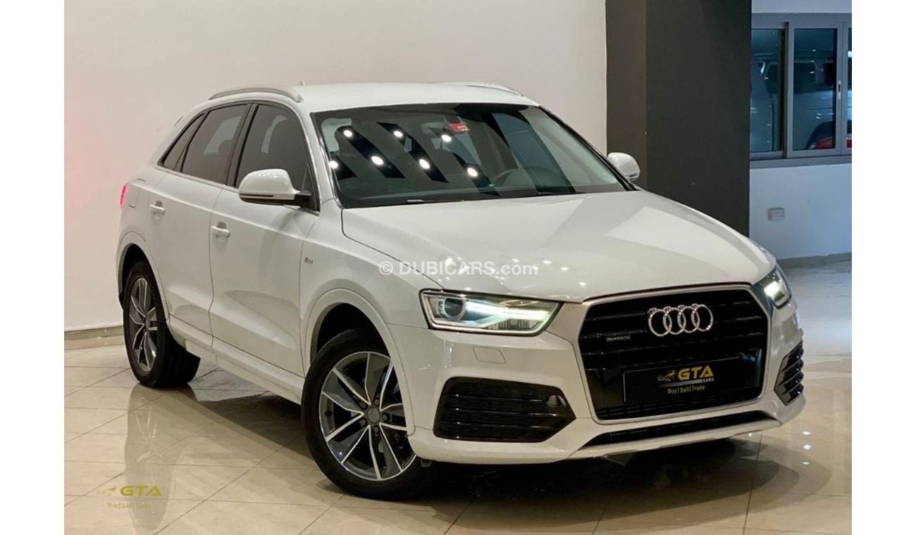 Audi Q3 2016 Audi Q3 35TFSI S-line Quattro, Warranty-Service Contract, GCC