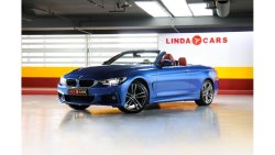 BMW 420i BMW 420i Convertible 2018 GCC under Agency Warranty with Flexible Down-Payment.