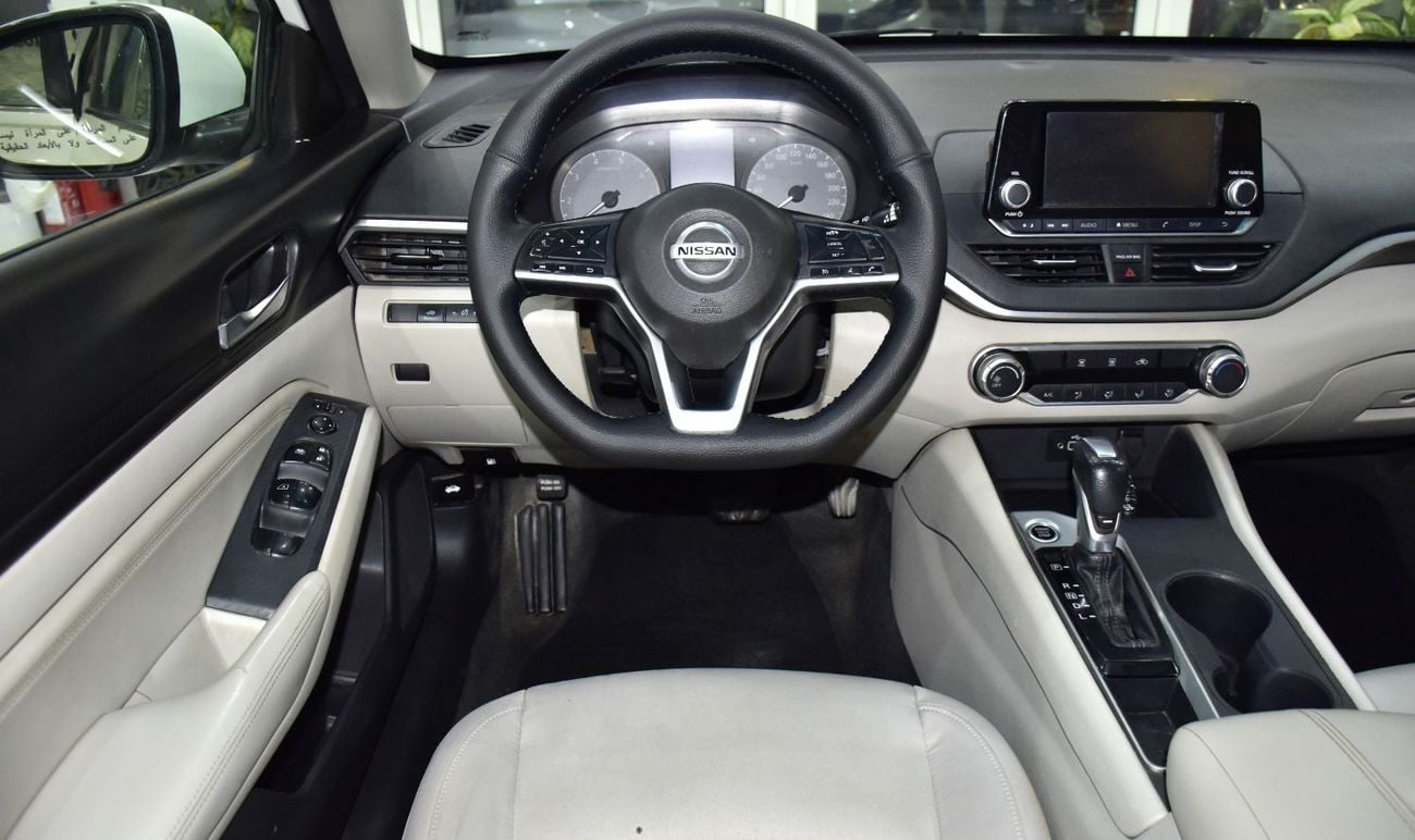 Nissan Altima EXCELLENT DEAL for our Nissan Altima ( 2020 Model ) in White Color GCC Specs
