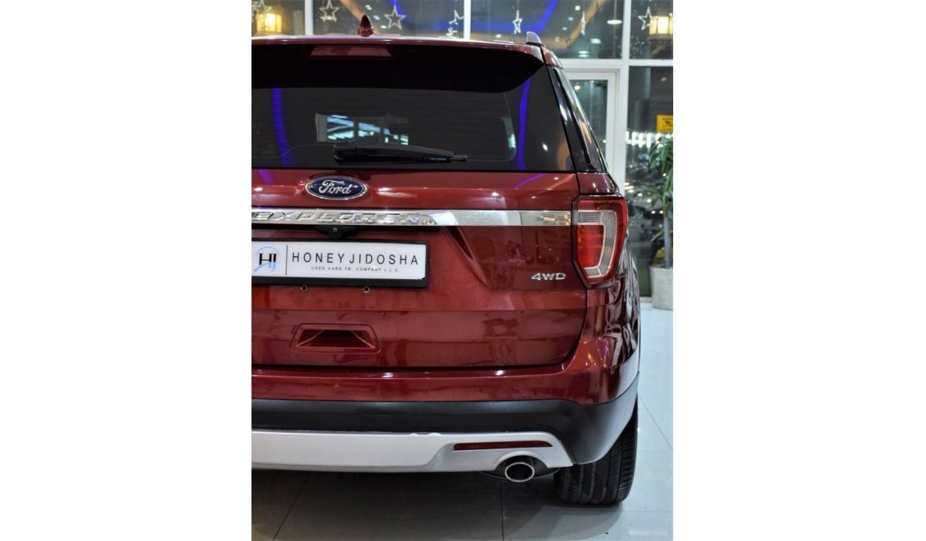 فورد إكسبلورر EXCELLENT DEAL for our FORD Explorer LIMITED 4WD 2017 Model!! in Red Color! GCC Specs