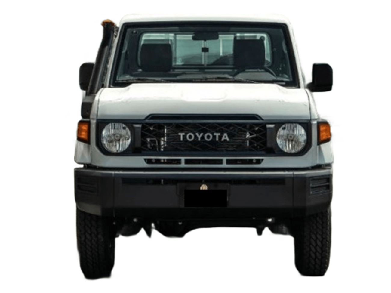 Toyota Land Cruiser Pick Up ECTMKC002 – 2025 Toyota LC79 Single Cab Pick Up - 2.8L Diesel Manual - White  with Beige Interior