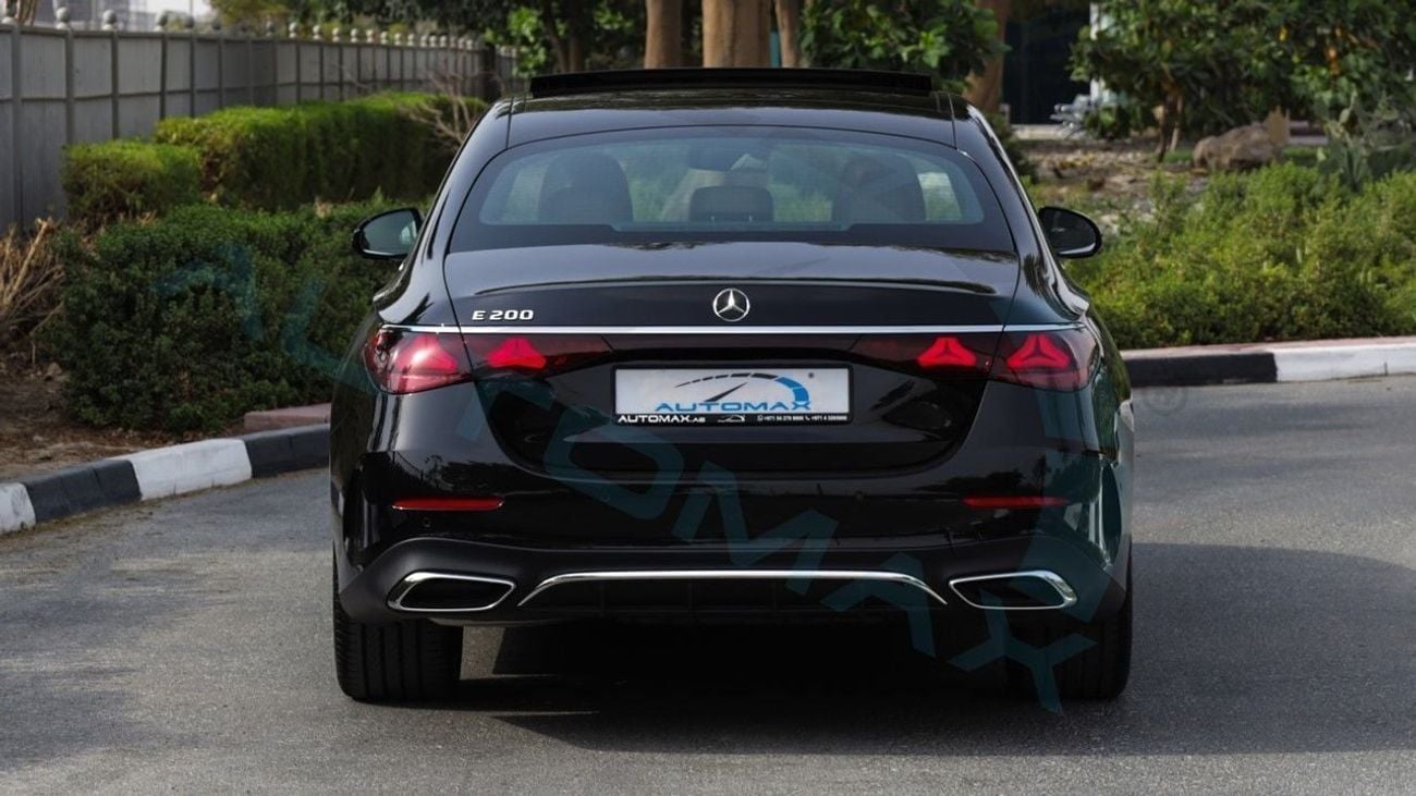 Mercedes-Benz E200 AMG EQ Boost 2.0L RWD 2026 GCC 0Km With 2 Years Unlimited Mileage Warranty @Official Dealer