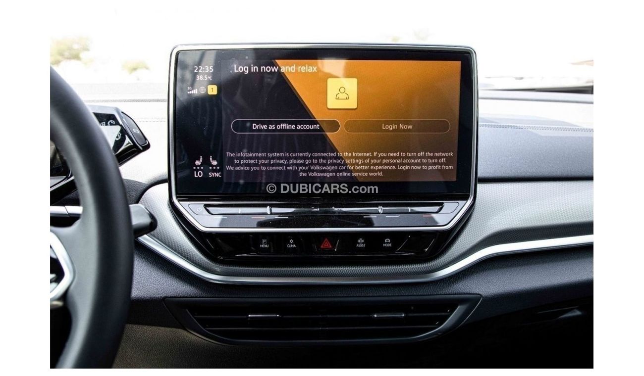 Volkswagen ID.4 2022 Volkswagen ID4 Litepro - 20" wheels + Radar + Auto Seats + Sunroof Panorama + 360 cam | Export