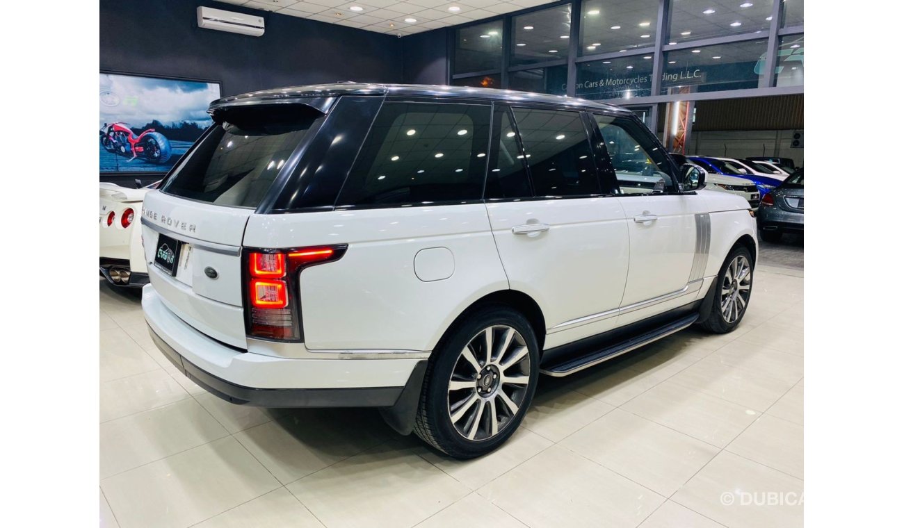 لاند روفر رانج روفر فوج RANGE ROVER VOGUE 2016 GCC IN VERY BEAUTIFUL CONDITION FOR 169K AED INCLUDING FREE INSURANCE+REG.+WA