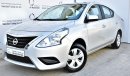 Nissan Sunny 1.5L SV 2016 GCC SPECS WITH DEALER WARRANTY