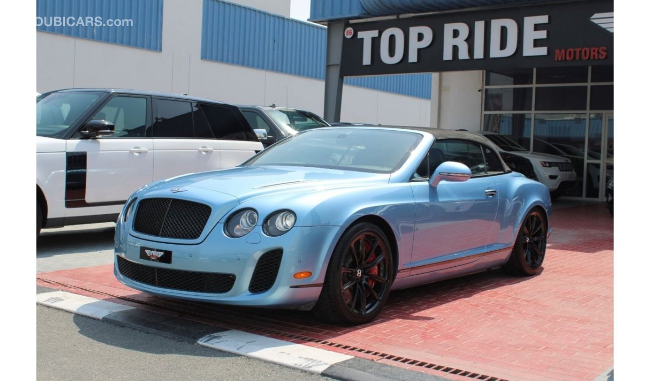 Bentley Continental Supersports POWER CONVERTIBLE TOP