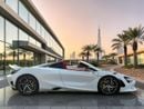 مكلارين 750S AED 27,999 P.M | MCLAREN 750S SPIDER MSO | 4.0L TWIN TURBO V8 | WARRANTY &amp; SERVICE PLAN | GCC SP