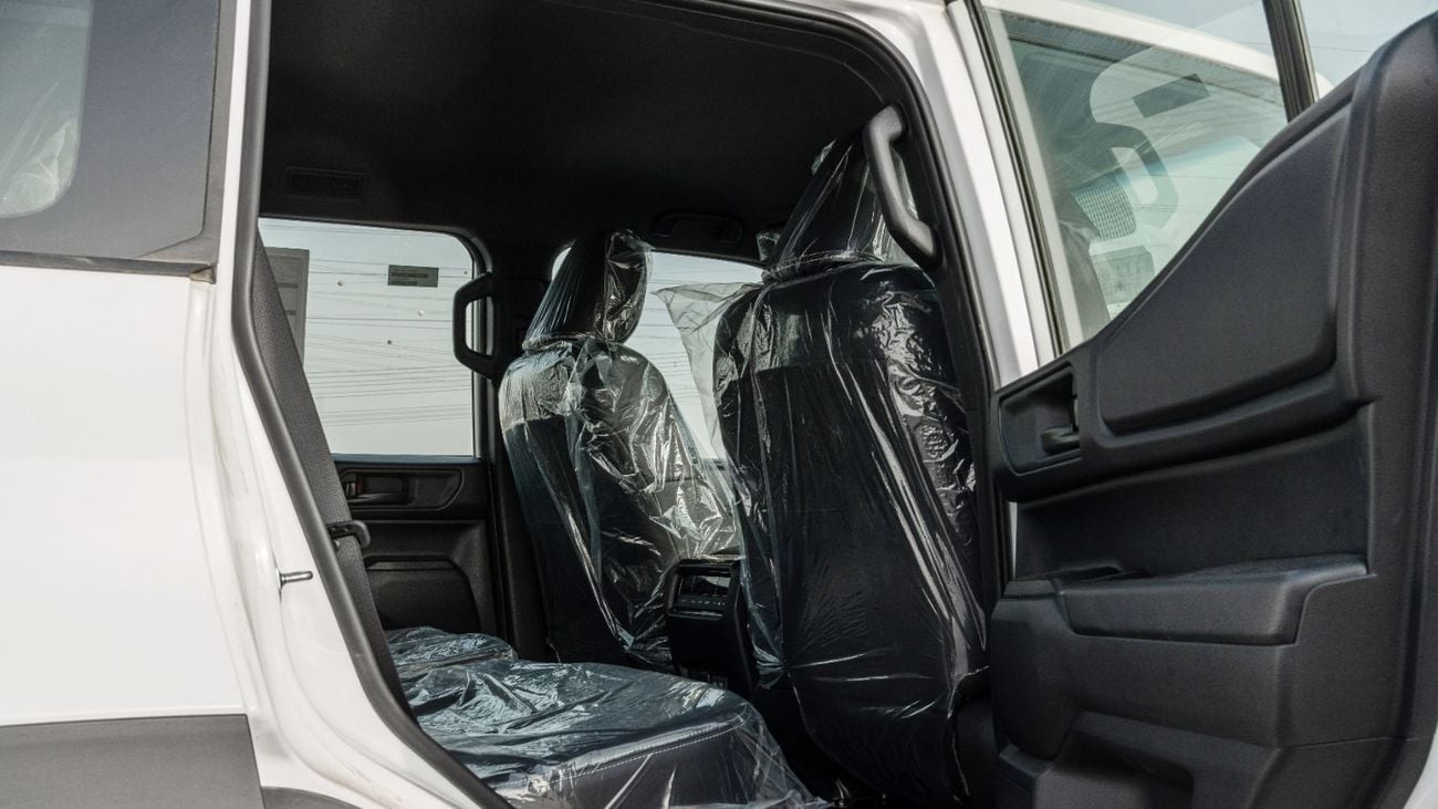 تويوتا برادو 2026 Toyota Prado 2.4L AT Petrol (White-Black) Mid Option