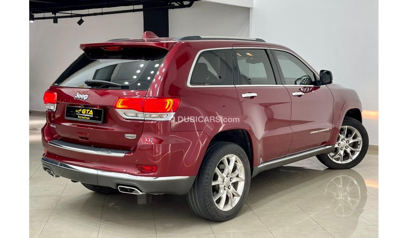 Jeep Grand Cherokee Summit 2015 Jeep Grand Cherokee Summit 4x4, Full JEEP Service History, Warranty, GCC