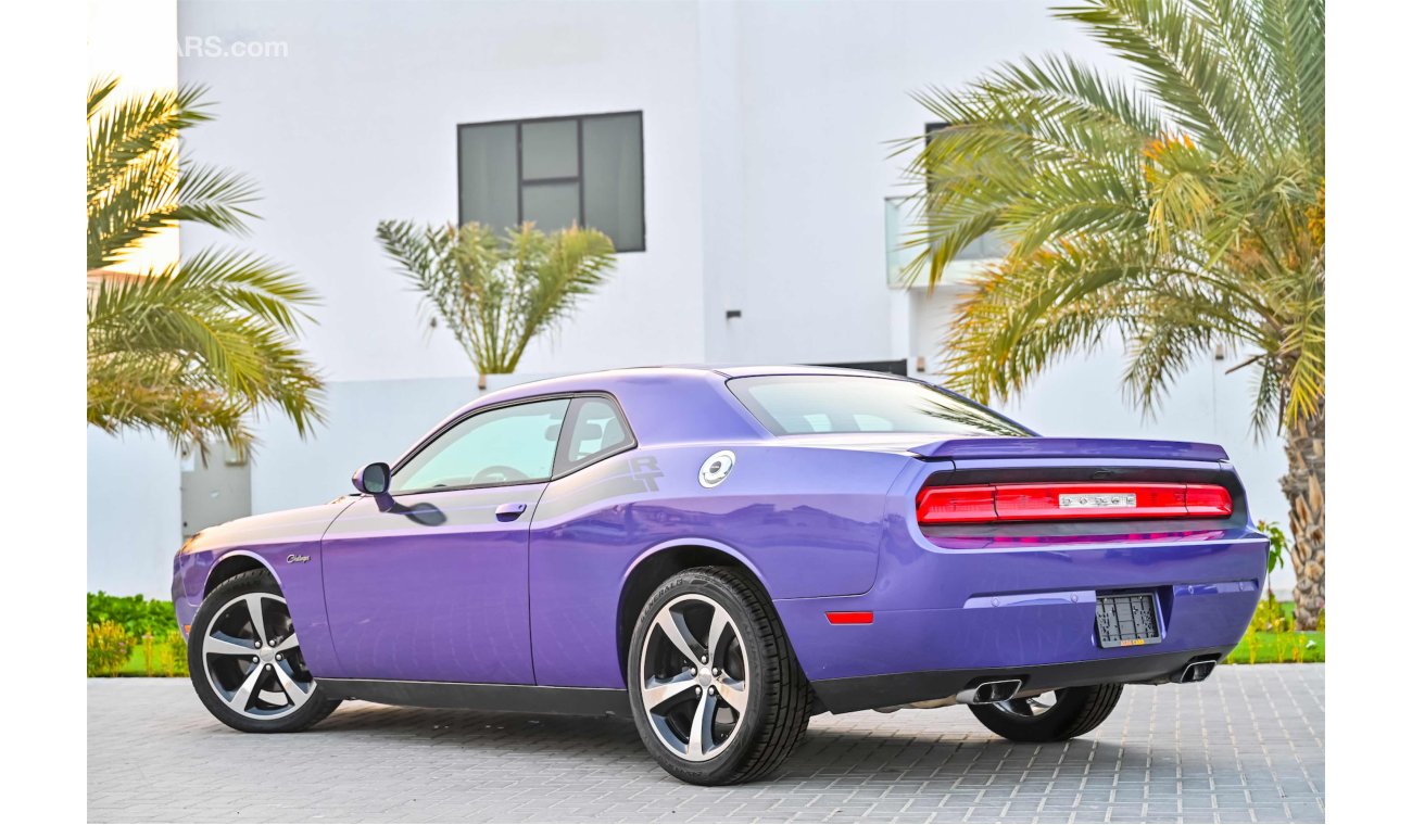 Dodge Challenger R/T V8 | 1,253 P.M | 0% Downpayment | Full Option | Exceptional Condition