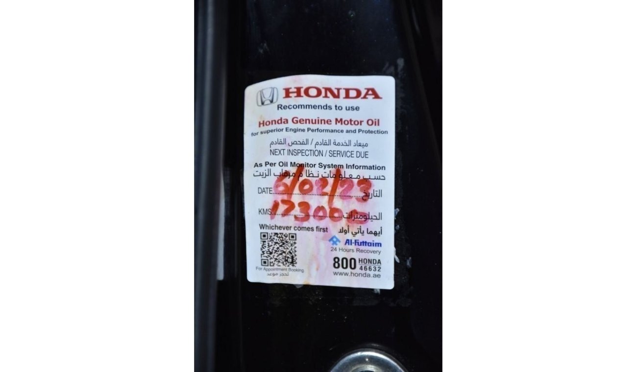 Honda Civic EXCELLENT DEAL for our Honda Civic 1.6L ( 2017 Model ) in Black Color GCC Specs