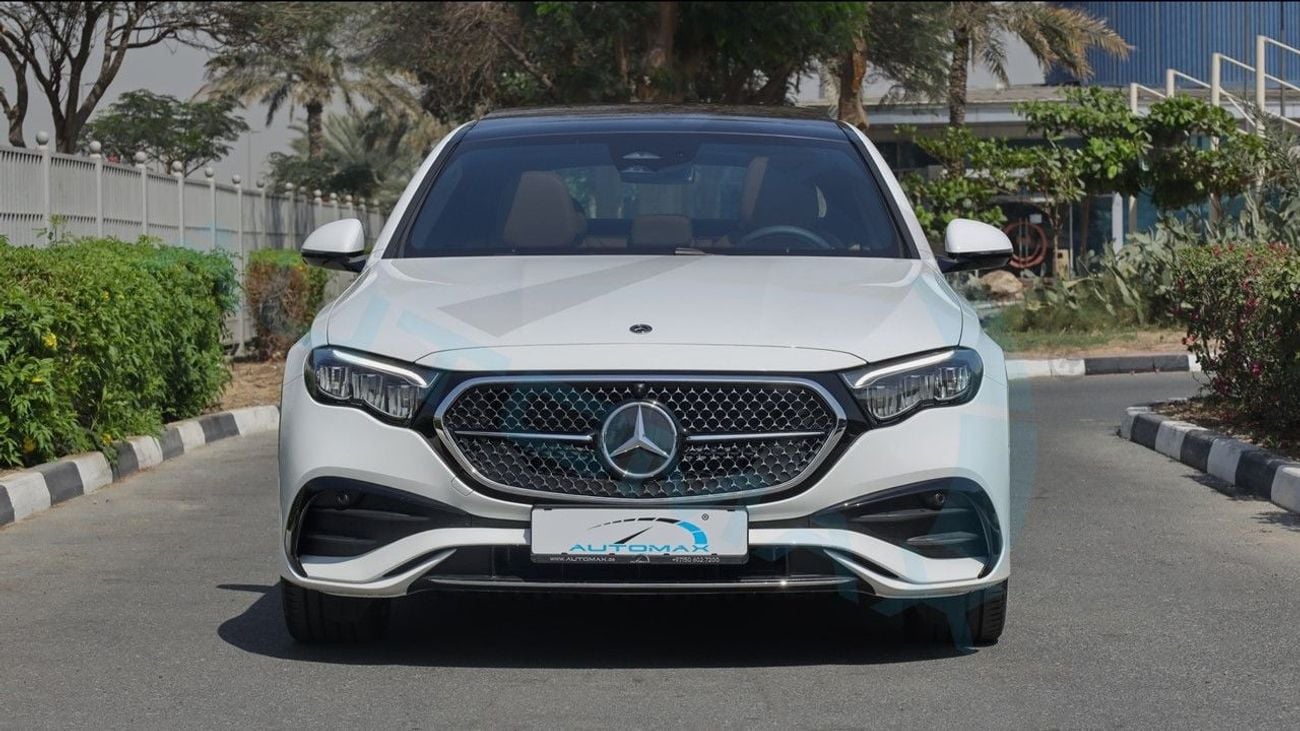 مرسيدس بنز E200 AMG EQ Boost 2.0L RWD 2026 GCC 0Km With 2 Years Unlimited Mileage Warranty @Official Dealer