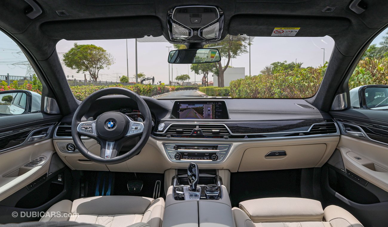 BMW 750Li Li XDrive M-Package AWD GCC 0Km  With 2 Yrs ULTD MLG WNTY @Official Deale